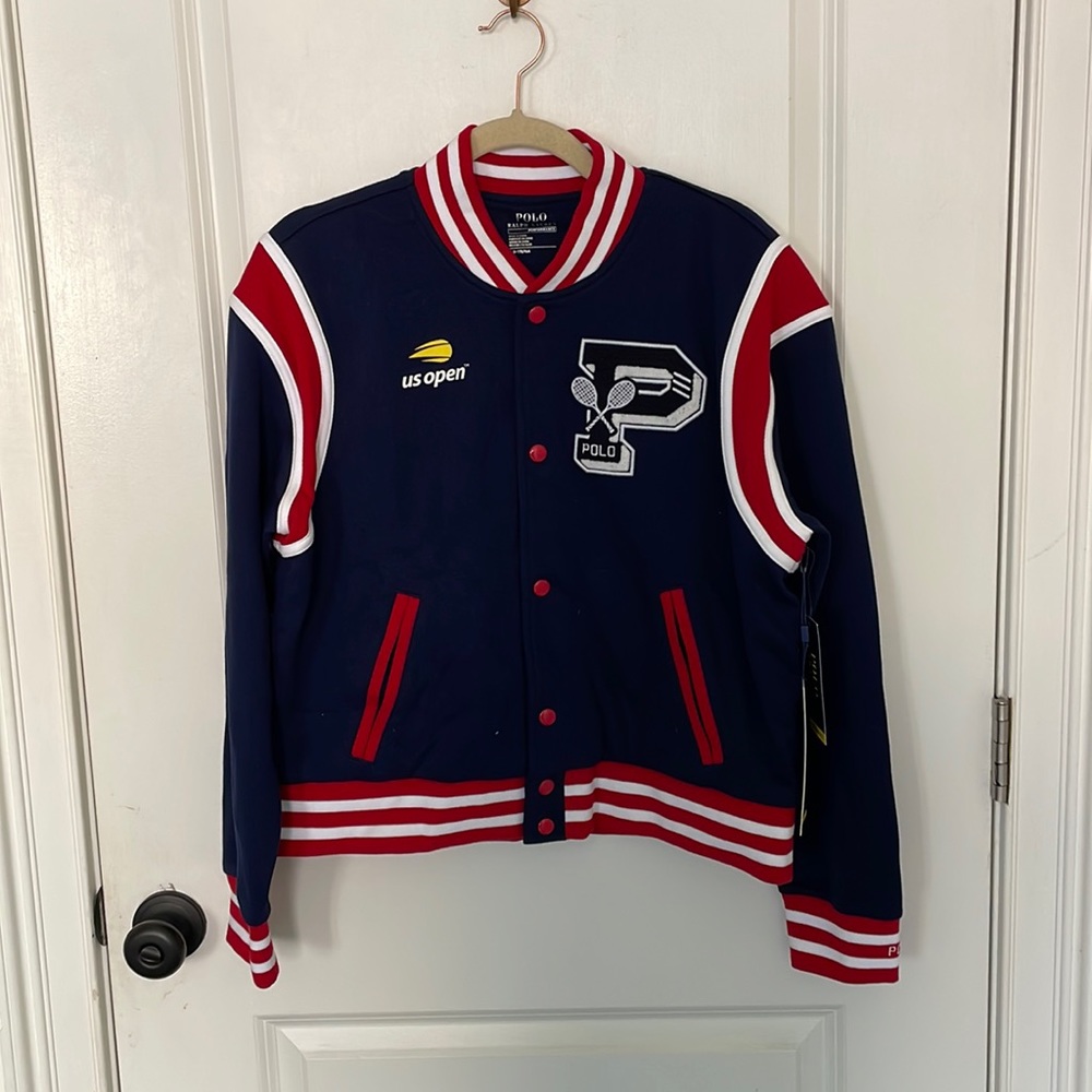 2018 U.S. open polo varsity style jacket